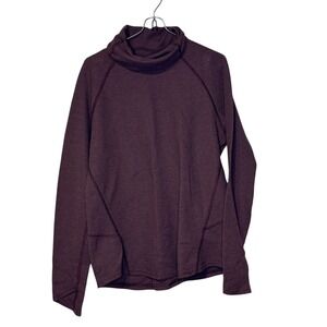 Kuhl Women's Top Long Sleeve‎ Turtleneck Thermal Waffle Knit Cozy Outdoor Medium